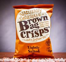 Brambůrky Brown Bag Crisps - jemně solené 40 g