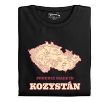 Pánské tričko s potiskem "Kozystán"