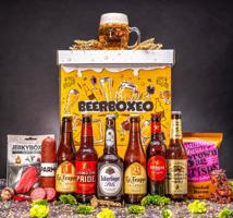 Beerboxeo dárkové balení - Plné pivních speciálů a Masa