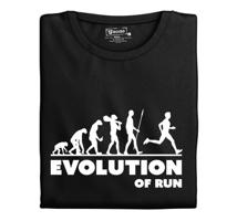 Dámské tričko s potiskem "Evolution of Run"