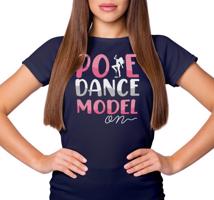 Manboxeo Dámské tričko s potiskem “Pole Dance Model”