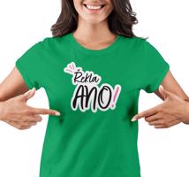 Manboxeo Dámské tričko s potiskem “Řekla ANO!”