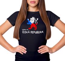 Manboxeo Dámské tričko s potiskem “Vyrobila mě Česká republika”