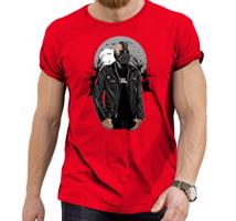 Manboxeo Pánské tričko s potiskem “Bane za úplňku"
