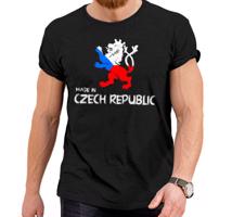 Manboxeo Pánské tričko s potiskem ”Made in Czech Republic”