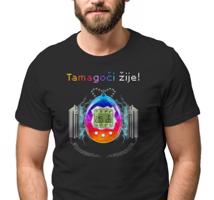 Manboxeo Pánské tričko s potiskem "Tamagoči"
