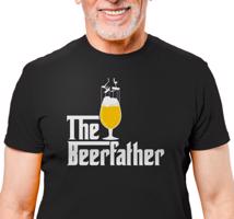 Manboxeo Pánské tričko s potiskem "The Beerfather"
