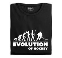 Pánské tričko s potiskem "Evolution of Hockey"