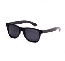 Dřevěné sluneční brýle Classic – černé, eben