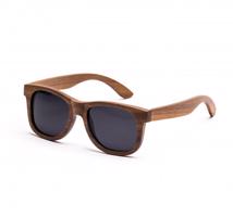 Dřevěné sluneční brýle Wood – černé, ořech