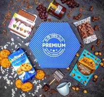 Giftboxeo dárkový set Modrý - Plný čokoládových specialit