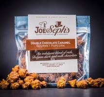 Gourmet Popcorn Karamel, bílá a tmavá čokoláda 75 g