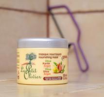 Le Petit Olivier - vyživující maska na vlasy - olivový olej, bambucké máslo, arganový olej 300ml