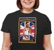 Manboxeo Dámské tričko s potiskem “Freddie Mercury”