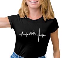 Manboxeo Dámské tričko s potiskem "Srdeční tep Kolo"