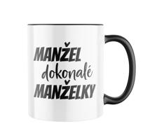 Manboxeo Keramický hrnek s potiskem Manžel dokonalé ženy 325 ml