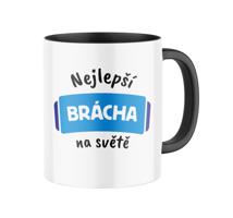 Manboxeo Keramický hrnek s potiskem Nejlepší brácha na světě 325 ml