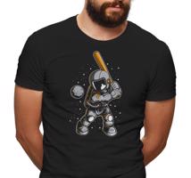 Manboxeo Pánské tričko s potiskem “Astronaut baseballista”