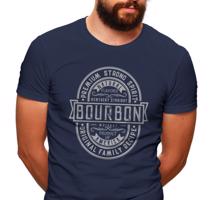 Manboxeo Pánské tričko s potiskem “Bourbon"
