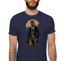 Manboxeo Pánské tričko s potiskem “Elegán Deadpool"