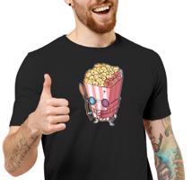 Manboxeo Pánské tričko s potiskem “Harry Popcorn"