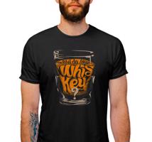 Manboxeo Pánské tričko s potiskem “How do you whiskey?"
