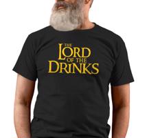 Manboxeo Pánské tričko s potiskem “Lord of the Drinks”