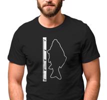 Manboxeo Pánské tričko s potiskem “Lovná míra kapra”