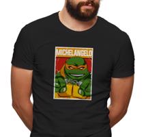 Manboxeo Pánské tričko s potiskem “Michelangelo"