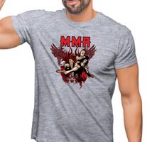 Manboxeo Pánské tričko s potiskem “MMA, škrtící chvat”