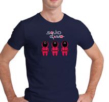 Manboxeo Pánské tričko s potiskem “Squid Game, roztomilí dozorci"