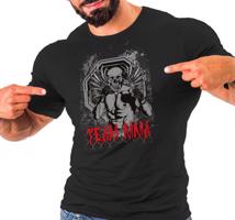 Manboxeo Pánské tričko s potiskem “Team MMA, svalnatý lebkoun”