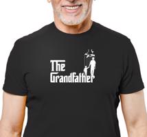 Manboxeo Pánské tričko s potiskem “The Grandfather”