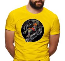 Manboxeo Pánské tričko s potiskem "Vousatý skejtr"