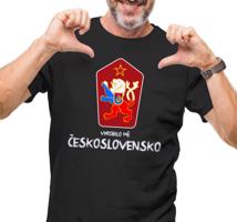 Manboxeo Pánské tričko s potiskem “Vyrobilo mě Československo”