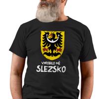 Manboxeo Pánské tričko s potiskem “Vyrobilo mě Slezsko”