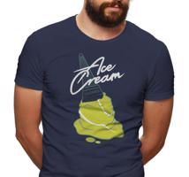 Pánské tričko s potiskem "Ace cream"