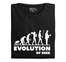 Pánské tričko s potiskem "Evolution of Beer"