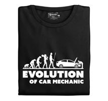 Pánské tričko s potiskem "Evolution of Car Mechanic"