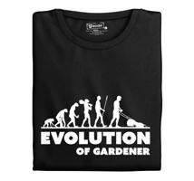 Pánské tričko s potiskem "Evolution of Gardener"