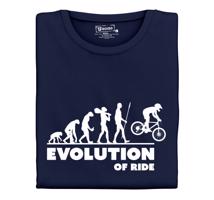 Pánské tričko s potiskem "Evolution of Ride"