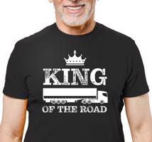 Pánské tričko s potiskem "King Of The Road"