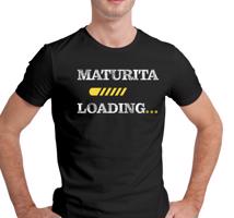 Pánské tričko s potiskem “Maturita loading”