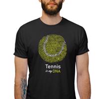 Pánské tričko s potiskem "Tennis is my DNA"